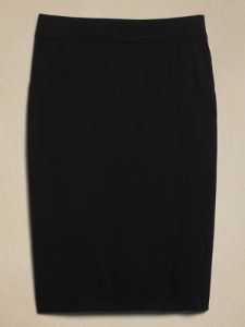 Siena Wool Pencil Skirt sold by Banana Republic