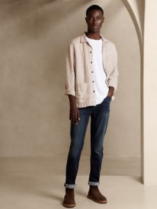 Slim LUXE Traveler Jean sold by Banana Republic