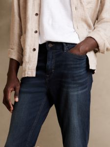 Slim LUXE Traveler Jean sold by Banana Republic