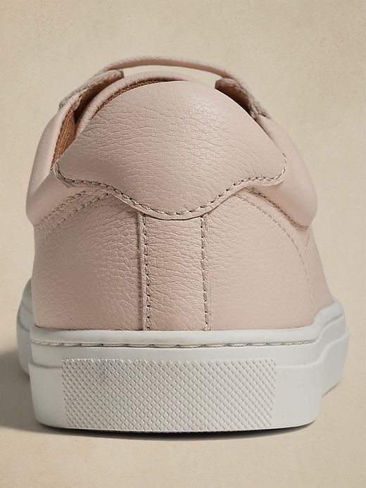 Nickola Pebbled Leather Sneaker sold by Banana Republic product image thumbnail 4