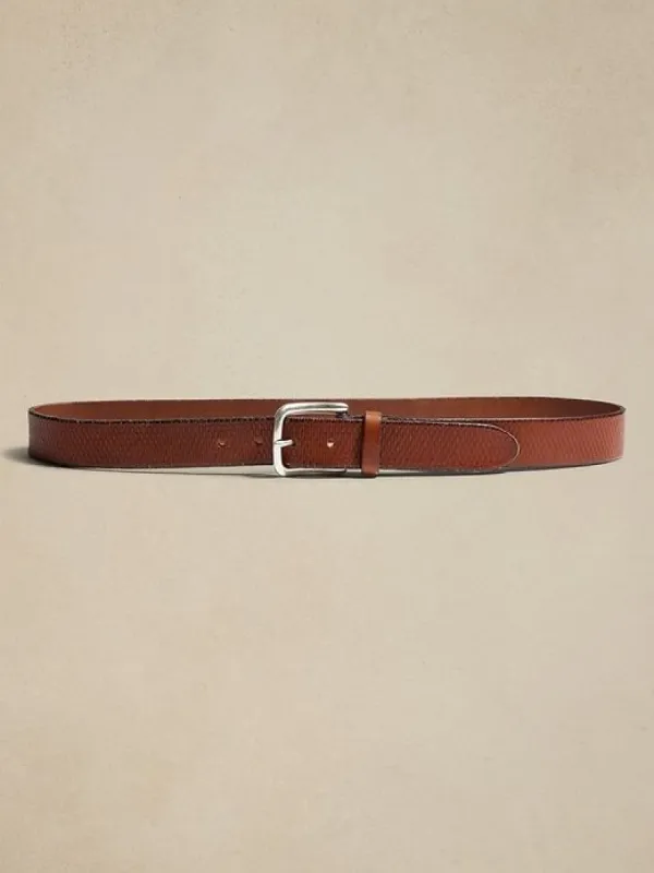 Stampare Leather Belt sold by GAP