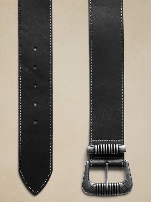 Heritage Etched Buckle Waist Belt sold by Banana Republic product image thumbnail 4