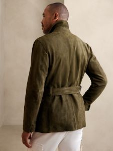 Heritage Suede Expedition Jacket sold by Banana Republic
