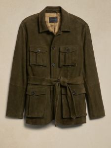 Heritage Suede Expedition Jacket sold by Banana Republic