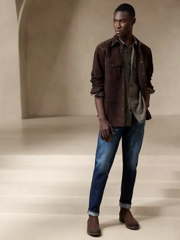 Slim Rigid Selvedge Jean sold by GAP