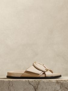 Ravello Leather Slide sold by Banana Republic