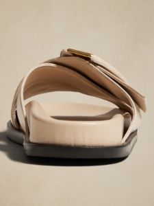 Ravello Leather Slide sold by Banana Republic