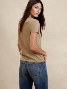SUPIMA® Crew-Neck T-Shirt sold by Banana Republic