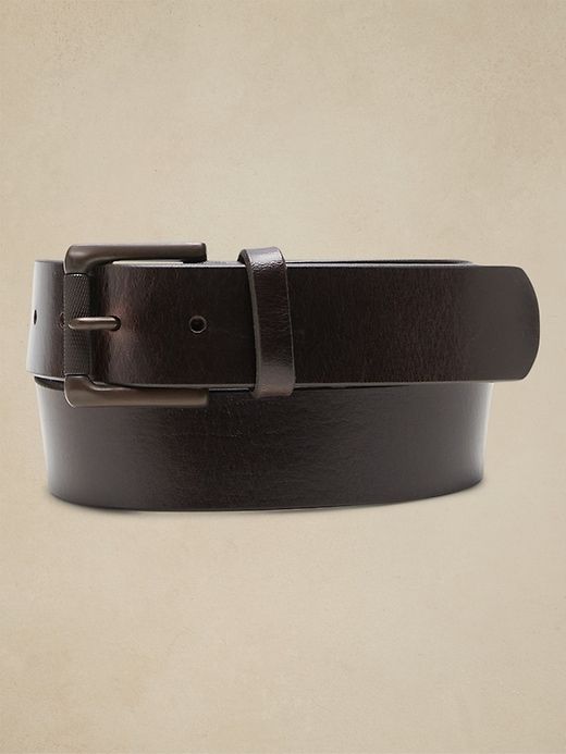 Tumbled Leather Belt sold by Banana Republic