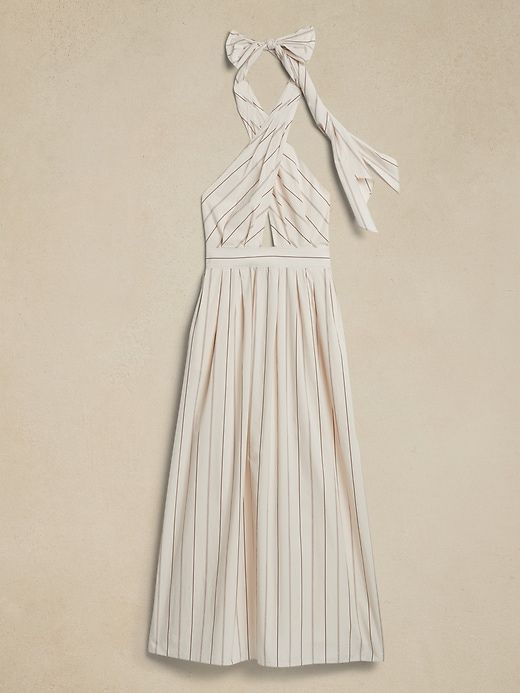 Rhapsody Poplin Maxi Dress sold by Banana Republic product image thumbnail 4