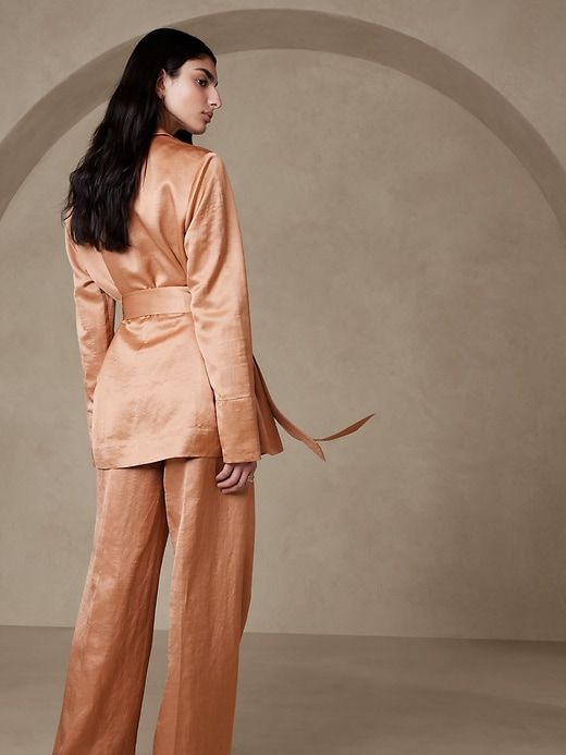 Brigitte Satin Blazer sold by Banana Republic product image thumbnail 2