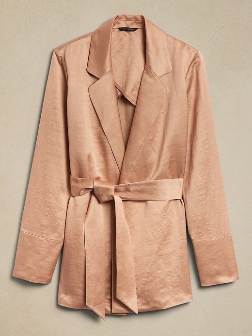 Brigitte Satin Blazer sold by Banana Republic product image thumbnail 4
