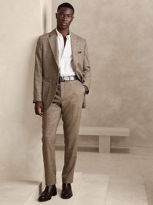 Raffa Italian Tweed Suit Pant sold by Banana Republic