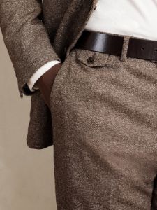 Raffa Italian Tweed Suit Pant sold by Banana Republic