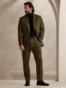 Ramiro Italian Moleskin Suit Pant sold by Banana Republic