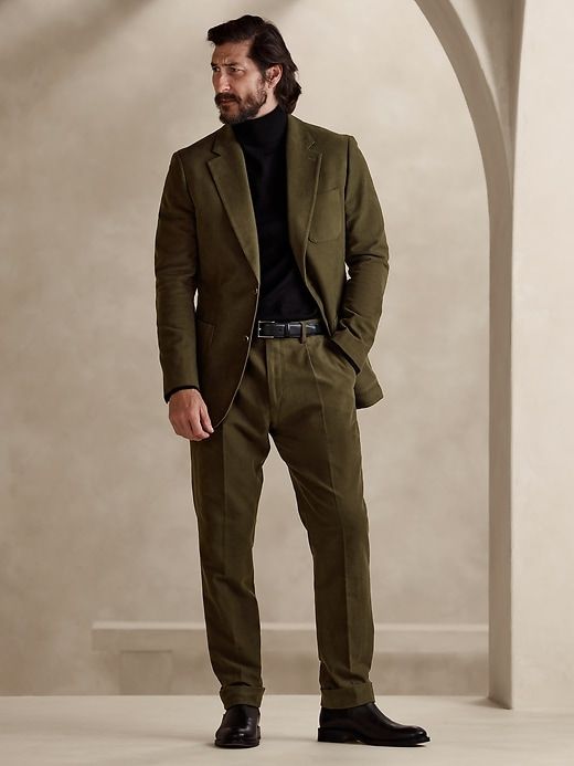 Ramiro Italian Moleskin Suit Pant | Parallel