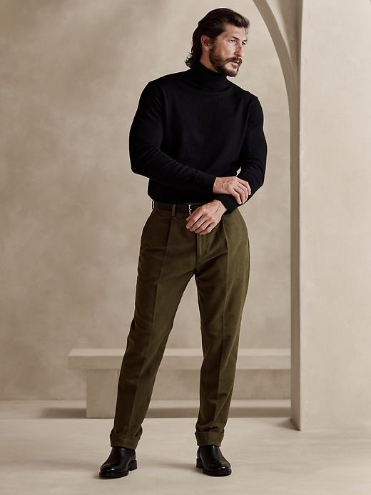 Ramiro Italian Moleskin Suit Pant sold by Banana Republic product image thumbnail 5