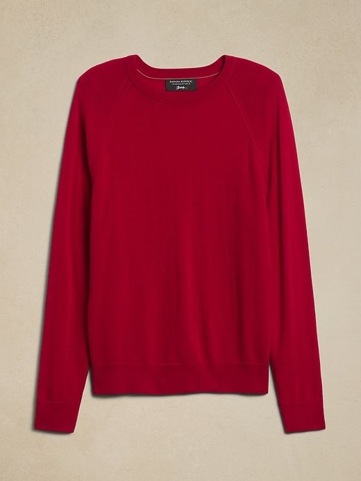 Franco Italian Merino Crew-Neck Sweater sold by Banana Republic product image thumbnail 5