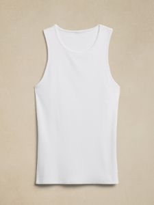 Ribbed Cutaway Tank sold by Banana Republic