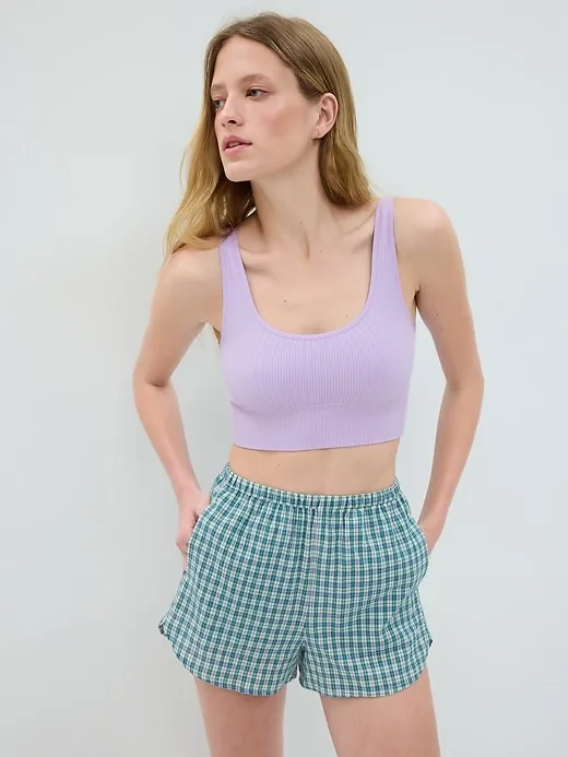 Seamless Rib Bralette sold by GAP