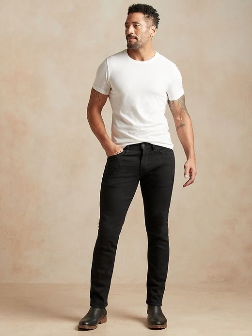 Straight LUXE Traveler Jean sold by Banana Republic product image thumbnail 2