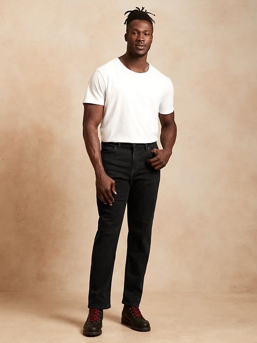 Straight LUXE Traveler Jean sold by Banana Republic product image thumbnail 5