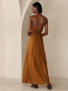Manon Linen-Blend Maxi Dress sold by GAP