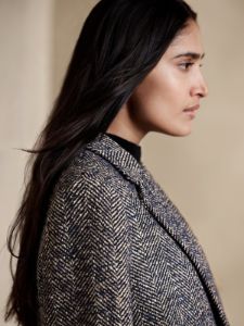 Olinda Oversized Italian Herringbone Blazer sold by Banana Republic