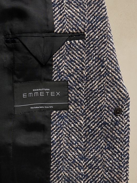 Olinda Oversized Italian Herringbone Blazer sold by Banana Republic product image thumbnail 5