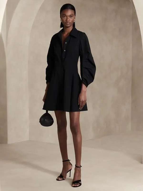 Paxton Poplin Mini Dress sold by GAP