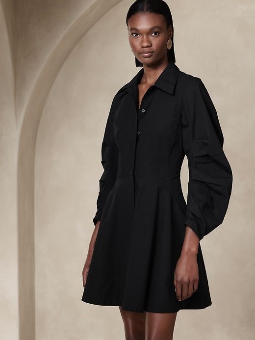 Paxton Poplin Mini Dress sold by GAP product image thumbnail 3