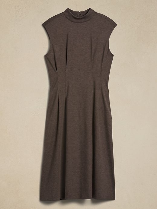 Rabia Ponte Midi Dress sold by GAP product image thumbnail 5