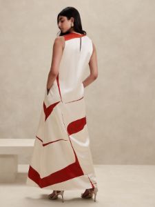 Lalia Satin Maxi Dress sold by Banana Republic