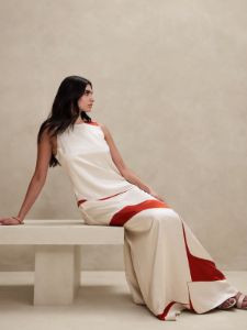 Lalia Satin Maxi Dress sold by Banana Republic