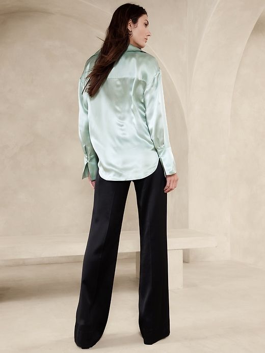 Bliss Silk Resort Shirt sold by Banana Republic product image thumbnail 2