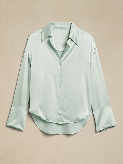 Bliss Silk Resort Shirt sold by Banana Republic product image thumbnail 4