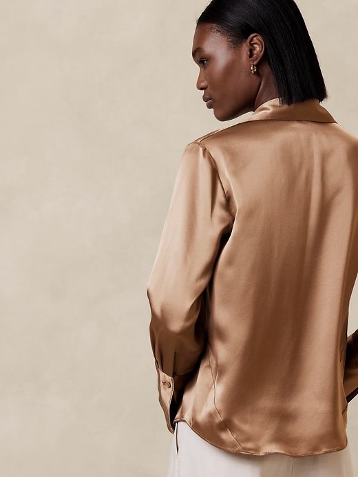 Bliss Silk Shirt sold by Banana Republic product image thumbnail 2