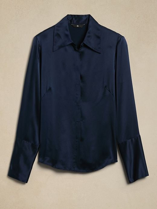 Bliss Silk Shirt sold by Banana Republic product image thumbnail 5