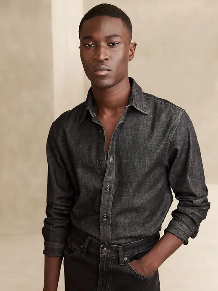 Keegan Denim Shirt sold by GAP