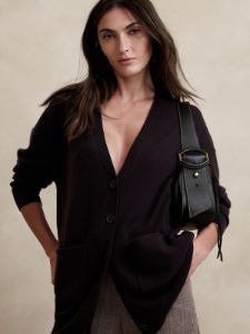 Ravello Leather Shoulder Bag sold by Banana Republic