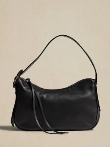 Ravello Leather Shoulder Bag sold by Banana Republic