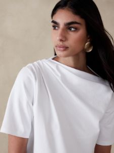 Poppy Draped Top sold by Banana Republic