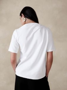 Poppy Draped Top sold by Banana Republic