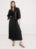Crinkle Satin Pleated Midi Skirt sold by Banana Republic