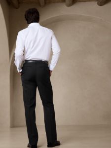 Barathea Italian Straight Dress Pant sold by Banana Republic