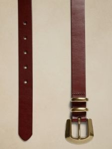 Angolo Leather Belt sold by Banana Republic