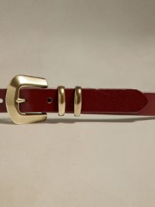 Angolo Leather Belt sold by Banana Republic