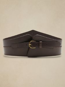 Leather Corset Waist Belt sold by Banana Republic