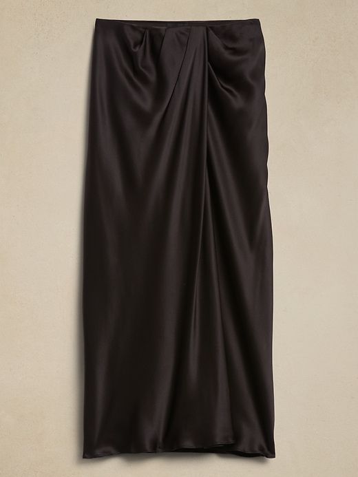 Zandra Silk Midi Skirt sold by Banana Republic product image thumbnail 4