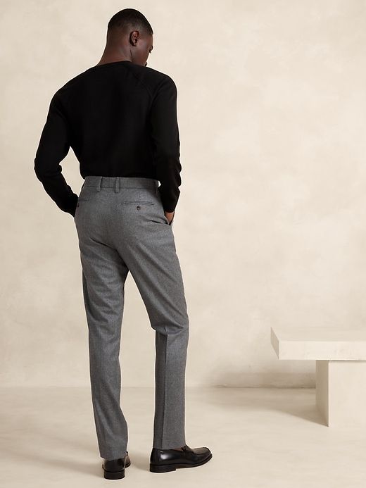 Signature Italian Flannel Pant sold by Banana Republic product image thumbnail 2